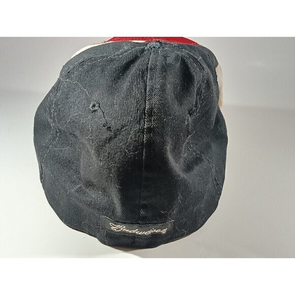 Budweiser Hat Red Black White - Picture 6 of 8